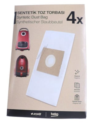 Staubsaugerbeutel für Beko 9197060559 4er-Pack