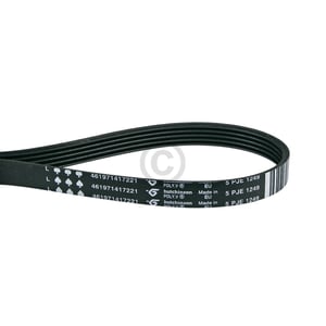 Riemen 1249 PJ 5 E 480111101441 Bauknecht, Whirlpool, Ikea, Fagor
