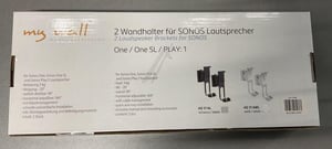 Sonos One Wandhalter Mywall weiß HS17AW für Lautsprecher, weiß