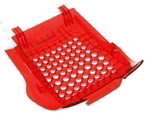 Filtergitter für Staubsauger, rot 2197473362 Originalersatzteil von AEG