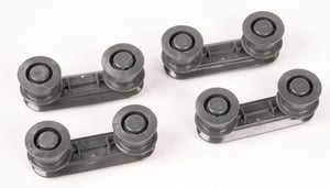 Untere Korbrolle für Ofen Smeg 767410312 Geschirrkorb unten