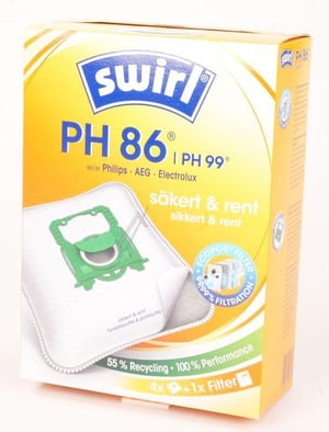 Staubsaugerbeutel AirSpace Green Line für Melitta 6785295 4er Pack