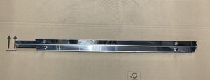 Edelstahl-Leisten für Siemens Geschirrspüler 81,5cm - 2-teilig, Seitenverblendung