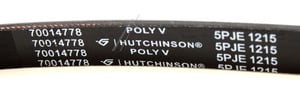 Riemen für Waschmaschine Candy Hoover 70014778 Trommelantrieb