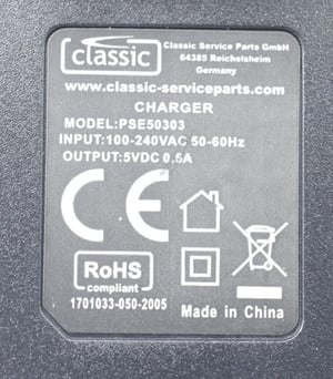 Classic Nokia Netzteil PSE50303EU 5V DC-Ladegerät