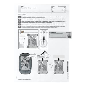 Gehäuse-Unterteil mit Sensor Bosch 11033515 für Küchen-Kleingerät