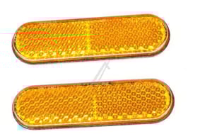 Gelber elliptischer Reflektor JEEP Aprilia Ducati JE_SE018 für E-Scooter Beleuchtung