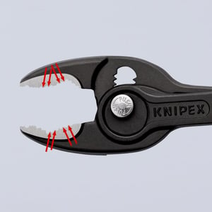 Knipex-Werk Frontgreifzange schwarz atramentiert 82 01 200