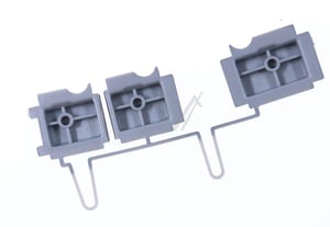 Tastenfeld für Geschirrspüler Whirlpool 488000502671 links, Edelstahl