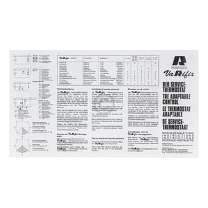 Thermostat VC110 RANCO VC110000000 für Kühlschrank Ranco