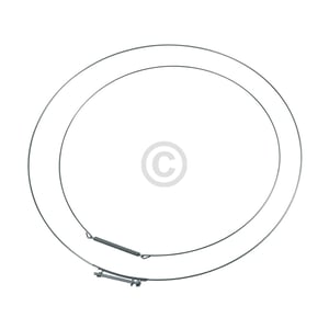 Türmanschette BOSCH 00772662 laugenbeständig mit Spannringen für Waschmaschine