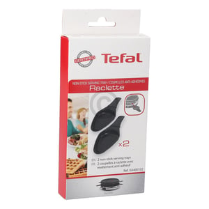 Pfännchen Set Tefal XA400102 oval antihaftbeschichtet für Raclette Raclette-Grill 2Stk