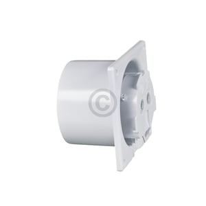 Wohnraumventilator 100erR weiß mit Kugellager Timer für Wand Decke Bad Toilette etc