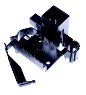 Schalterbefestigung für Kaffeemaschine Delonghi AS00006115 Schwarz ABS