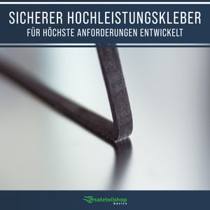 Dichtband/Dichtung 9mm(B) x 2mm(D) für Kochfeldern | Länge: 3m