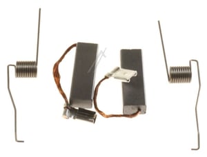 Kohlebürstenset für Küchenmaschine DeLonghi KW660018 mit Feder