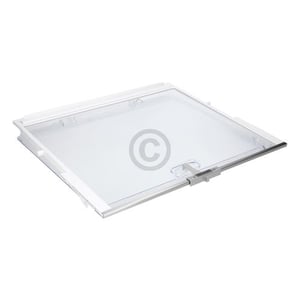 Glasplatte SIEMENS 00747860 472x400mm mit Deckel für Gemüsefach Kühlschrank