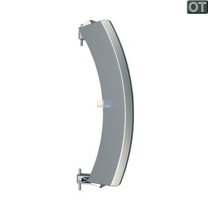 Türgriff silber, mit Achsen 00751791 751791 Bosch, Siemens, Neff