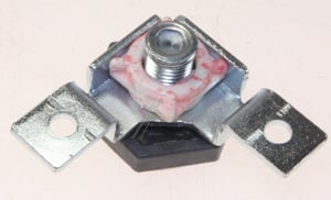 Vorderer Waschmaschinenfuß (komplett) (1245264013)