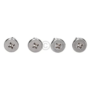 Schrauben Set für Wischpadhalter Ecovacs 201-2432-0448 an Fensterputzroboter
