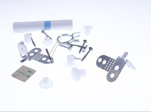 Laufwerkszubehör für Geschirrspüler Beko Grundig C00909697 Rollen Körbe