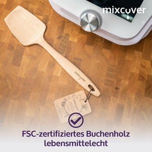 Nachhaltiger Holzspatel für Monsieur Cuisine Connect & Smart