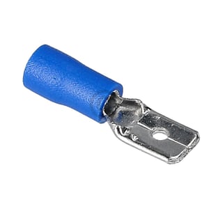 Flachstecker blau 6,3mm für 1,5-2,5 mm² Adernquerschnitt