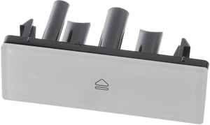 Drucktaste für Mikrowelle Bosch 10000649 Schaltknopf, weiß