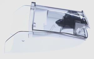 Staubbehälter für AEG Staubsauger 140197792017 Kegel, ohne Filter