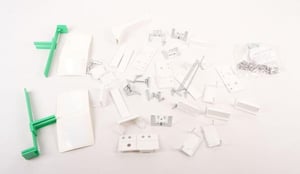 Installationskit 2P DOD für Kühlschrank Electrolux AEG 2367134075 Montage Set