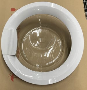 Fronttürbaugruppe für Waschmaschine Beko C00914777 mit Bullauge
