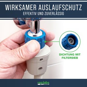 Zulaufschlauch Aquastopschlauch 2,5m - Universaler Sicherheitsschlauch für Waschmaschine und Geschirrspüler bis 90°C 