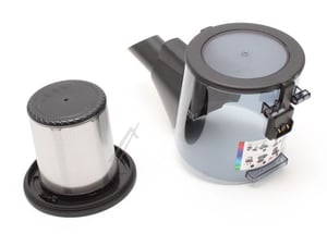 Staubbehälter schwarz für Bosch Siemens Staubsauger mit Filter