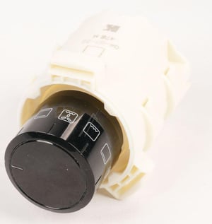 Drehgriff Ofen Bosch Siemens 10026318 versenkbar, schwarz