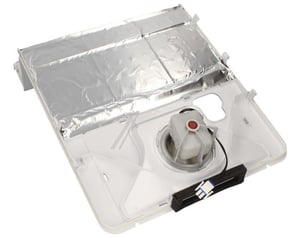 Luftstromabdeckung mit Lüfter für Kühlschrank Hisense Gorenje 413239 Abdeckung Lüfter A6 ZF