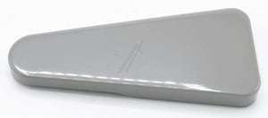 Obere Scharnierabdeckung grau für Homa Kühlschrank 20122080163 Gehäuseteil