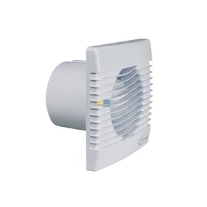 Wohnraumventilator 100erR mit Feuchtesensor für Wand Bad Toilette 10031639