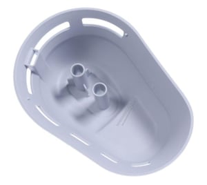 Spülmittelbehälter für Kühlschrank Electrolux AEG 140147831014 Kühlschrankreinigung