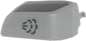 Tastenkappe für Bügeleisen BSH-Gruppe 00637589 Druckknopf, schwarz