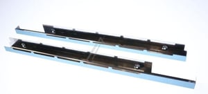 Designleisten-Set für Bosch/Siemens Ofen 11054893 Edelstahl, links/rechts