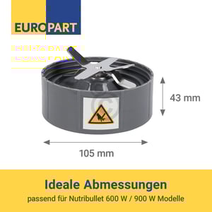 Messer wie nutribullet® NBM-BA028DL für NUTRiBULLET Standmixer Smoothie Maker