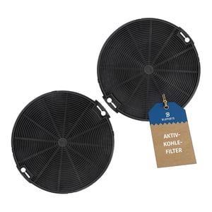 Kohlefilter passend für AEG 4055093712 EFF75 BLUPARTS von Dunstabzugshaube 2Stk