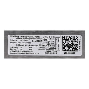 Zxgn-420-8-51l Motor für AEG Waschmaschine 140151949017 240V, 50Hz, Ø21,5mm