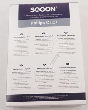 Staubsaugerbeutel für Staubsauger Sqoon 52080-4 4 Stück für Philips Oslo