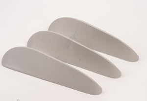 Ofen-Trommelrippen AEG 4055493904 Grau, 3 Stück