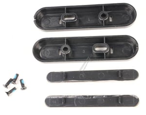 Rückstrahler Set 2 Stück mit schwarzen Basen Jeep Aprilia SPARE041 für E-Scooter