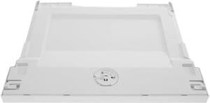 Glasplatten-Einlegeboden für Glasplatte Bosch 11029440 Edelstahl, robust