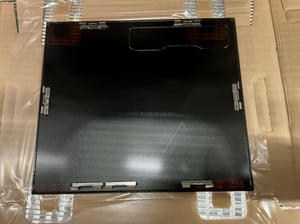 Kochmulde schwarz 590x520mm für Ofen AEG 5551122541 Glaskeramik