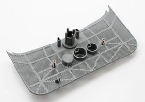 Cornerwash Filterhaltergruppe für Geschirrspüler Beko, Grundig C00890405 Spülkorb Halter