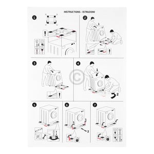Zwischenbaurahmen ausziehbar Superior SUPSLW003 für Waschmaschine Superior